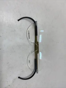 Pj42 2.0 Italee 2.5 Eyewear Swiss Made 85m 75m Brown Round Rimless Eyeglasses