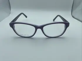 48-15-130 3jx1019 3jx1017 Eyeglasses Frame Only Fm17198 Purple Full Rim Cat Eye