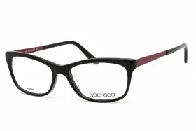 0807 Adensco 716736008103 Ad 215 807 Eyeglasses Black Frame 52mm