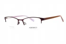 00t7 Adensco 716736282305 Ad 230 0t7 Eyeglasses Plum Frame 51mm