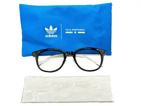 Adidas Aok003.009 Black Eyeglasses Sunglasses Frames 54-21-145 With Case