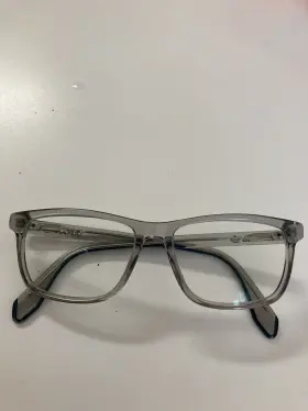 Adidas Or5044 Glasses Frames 020 Crystal Gray Optical