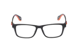 51-16-145 Adidas Or5046 020 Matte Dark Grey Plastic Optical Eyeglasses Frame