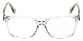 52-15-145 Adidas Or5056 027 Clear Gray Square Optical Eyeglasses Frame 52-15-145 Adidas Or5056 027 Clear Gray Square Optical Eyeglasses Frame