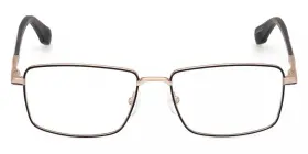 Adidas Or5089 005 Black/ Gold Square Optical Metal Eyeglasses Frame 55-16-145