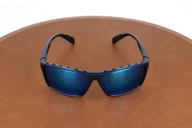 Adidas Sp0010 91q Blue Rectangle Needs Lenses Eyeglasses Frames 63-12-130