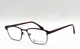 At-424 Adin Thomas New C2 Brown Gold Authentic Eyeglasses 50-17