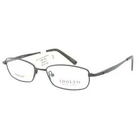 4961545 Adolfo General 180 Black Eyeglass Frames 53 17 140