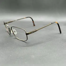8419-121124-32.95 Adolfo Brigadier Eyeglasses Frame Gun/tortoise 54-18-140 Used
