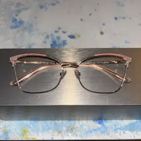 Av1236 Adrienne Vittadini New Frames Only Rose Gold 55/16/140