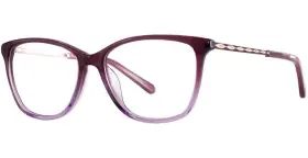 53-16-140 Adrienne Vittadini Av1258 Plum Fade Womens Eyeglasses Frame Rx Ready