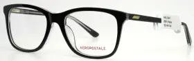 53-18-140 Aeropostale Aelo507 001 Black Unisex Square Full Rim Eyeglasses B 41