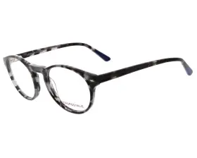49-21-145 Aeropostale Aemo871 - 031 Black Tortoise Unisex Oval Eyeglasses