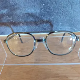 Z8t-nrco Airco Usa Vintage Usa. Eyeglasses Frame Z8t Nrco Silver Metal Round Full Rim 54-20