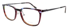 52-17-140 Airlock 886895509589 P-2009 428 Pure Mens Eyeglasses Frames Navy Eggplant