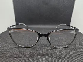 55-18-140 Airlock P-5010 Pure 5010 002 Eyeglasses Cat Titanium Matte Black Gold