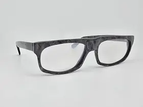 708-537 Alain Mikli Paris A.m. 86 Grey Marble On Black Eyeglasses Frame France
