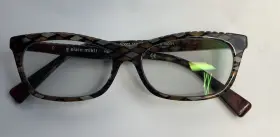 A03008 Alain Mikli B081 Eyeglasses 50-15 140 Handmade Italy Tortoise Frame