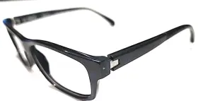 Pl1105 Alain Mikli Starck Biocity Crack Arm Brown Rectangle Eyeglasses 56-17 140 Read