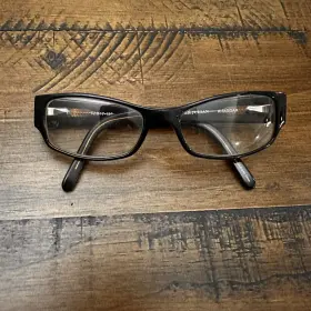52-17-135 Alexander Julian B816 Inch Khaddar Eyeglasses Frame Black Havana Polished