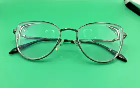 Am0260o001 Alexander Mcqueen Am0260o 001 Metal/acetate 55mm Eyeglasses Authentic