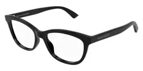 Am0461o Alexander Mcqueen New Black Square 001 Eyeglasses Women