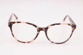 53-18-145 Amelia E 35-001907 Europa Tortoise/pink/silver Cat Eye Eyeglasses Frames