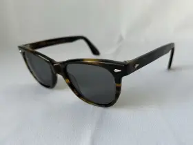 52-19-145 American Optical 738921551430 Saratoga Brown Demi Mm Glasses With Prescription Lenses