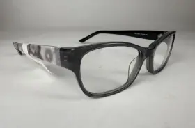52-16-135 Ana & Luca 781096204007 New And Designer Eyeglasses Frames Bianca Gray Floral 302