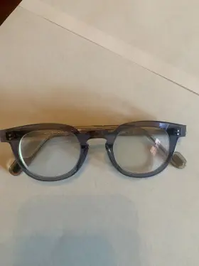 20a34 Ann And Valentin Valentine - Dryden Skyblue/crystal Eyeglasses