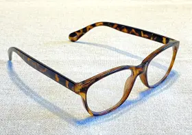 439603-7329 Ann Taylor Reading Eyeglass Frames Brown Tortoise - Only