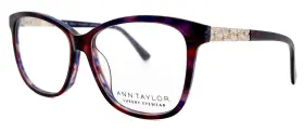 54-14-135 Ann Taylor At016 New C02 Rose Horn Authentic Eyeglasses