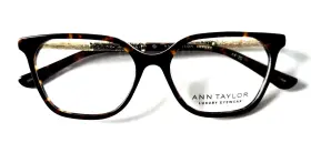 51-15-135 Ann Taylor At025 C01 Dark Brown Woman Full Rim Authentic Eyeglasses