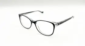At321 Ann Taylor New C01 Black/crystal Authentic Eyeglasses 52-16