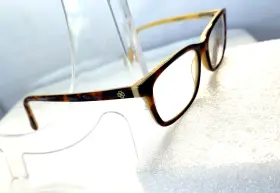 52-12-120 Ann Taylor At324-c02 Women Eyeglasses Frames At324 C02 Tortoise Brown Cream