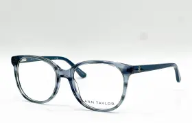 At328 Ann Taylor New C05 Teal Horn Authentic Eyeglasses 53-17