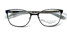 48-16-130 Ann Taylor Atp019 C03 New Matte Chambray Unisex Authentic Eyeglasses