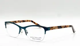Ann Taylor Atp708 New C03 Matte Teal Authentic Eyeglasses 49-17
