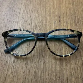 48-16-125 Ann Taylor Atp803 Petite Eyeglasses Frames C02 Tortoise Brown Green