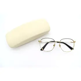 Ak5079 Anna Klein Anne 717 Gold 52-17-140mm Eyeglasses Frames Only - Good Condition