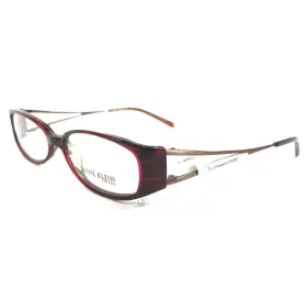 52-15-130 Anne Klein 715799154116 Eyeglasses Frames Ak 8049 135 Brown Red Horn Oval