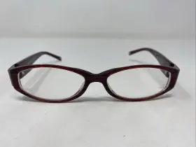 51-15-135 Anne Klein 8068 Ak 1k9 Red Wine Stripe Full Rim Eyeglasses Frame P986