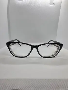 52-15-135 Anne Klein Ak5017 001 Full Rim Black Eyeglass Frames Women Plastic
