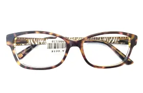 52-15-135 Anne Klein Ak5047 Eyeglasses 206 Mocha Tortoise Brown Full Rim