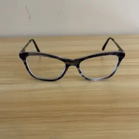 Ak5052 Anne Klein Eyeglasse Frames Only 618 Red Horn Crystal