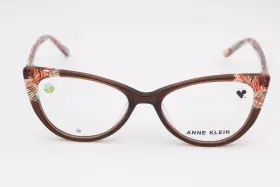 54-17-140 Anne Klein Ak5117 200 Brown Cateyes Eyeglasses Frames