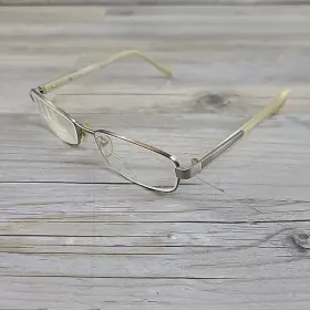 52-16-135 Anne Klein Ak9097 New York 509 Eyeglasses Frames Only Gold Beige