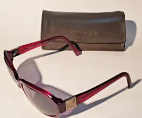 58-17-135 Anne Klein Akny3120 Sunglasses New York 236/28 2n Red