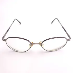 50-19-135 Anne Klein K1054 Ii 6003 Silver Violet Purple Metal Glasses Frames