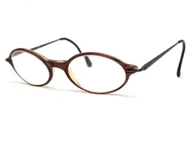47-18-135 Anne Klein K5088 5006 Oval Eyeglasses Frames Italy Brown Crystal /